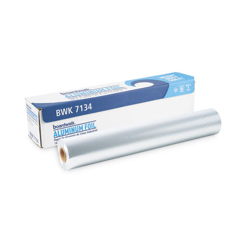Image of Boardwalk® Heavy-Duty Aluminum Foil Roll, 87 Gauge, 18" x 500 ft