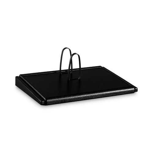 Image of AT-A-GLANCE® Desk Calendar Base for Loose-Leaf Refill, 3 x 3.75, Black