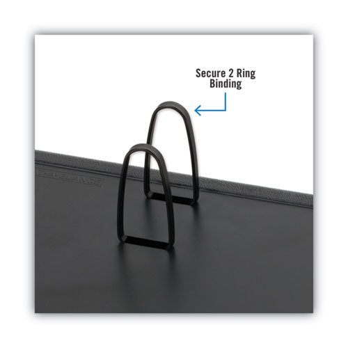 Image of AT-A-GLANCE® Desk Calendar Base for Loose-Leaf Refill, 3 x 3.75, Black