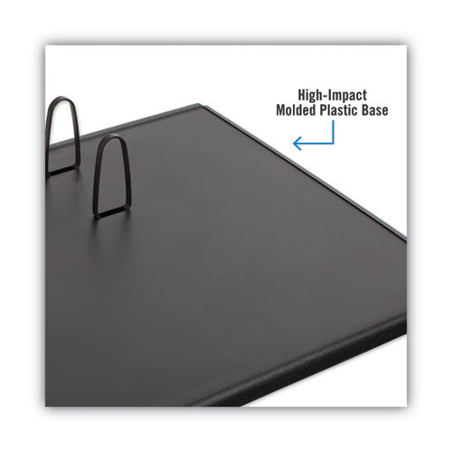 Image of AT-A-GLANCE® Desk Calendar Base for Loose-Leaf Refill, 4.5 x 8, Black