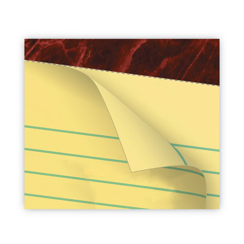 Image of Ampad® Gold Fibre Quality Writing Pads, Narrow Rule, 50 Canary-Yellow 8.5 X 11.75 Sheets, Dozen