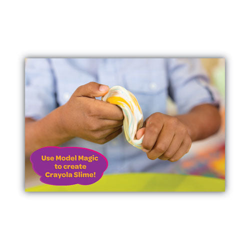 Image of Crayola® Model Magic Modeling Compound, 8 Oz Packs, 12 Packs, White, 6 Lbs