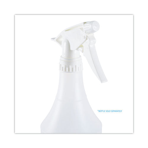 Image of Boardwalk® Non-Leaking Trigger Sprayer 300ES, 9.5" Tube, Fits 32 oz Bottles, White, 24/Carton