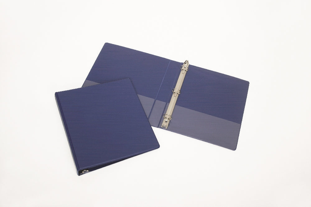 Image of Round Ring Binder, Blue, 1" Capacity
