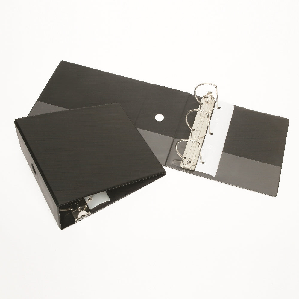 Image of Slant-D Ring Binder, w/o Overlay, 5", Black