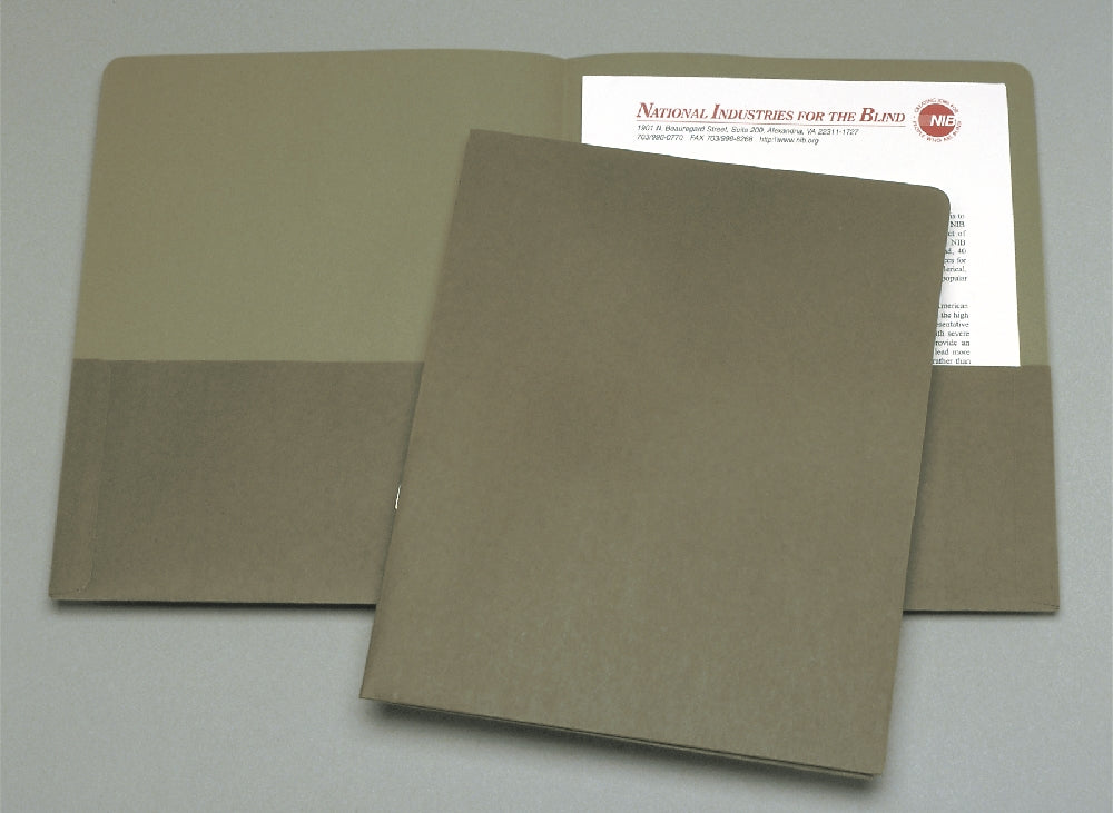 Image of Double Pocket Portfolio, Green