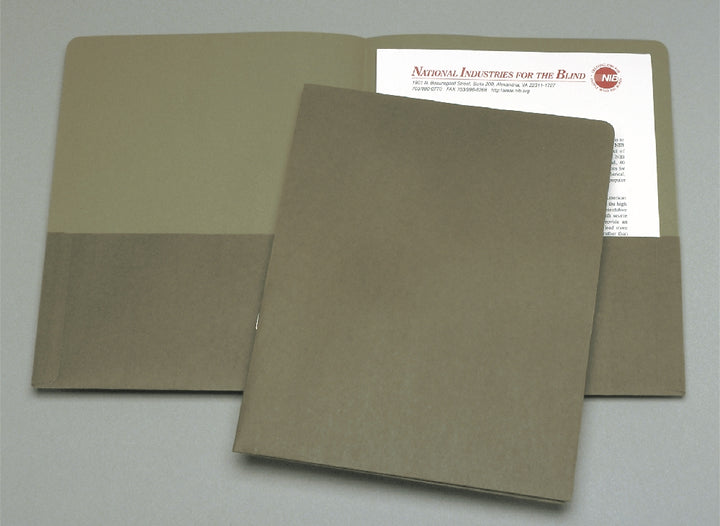 Image of Double Pocket Portfolio, Green