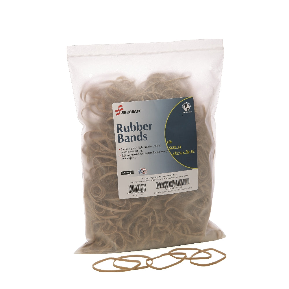 Image of Rubber Bands, Size 33 - 3 1/2" x 1/8"