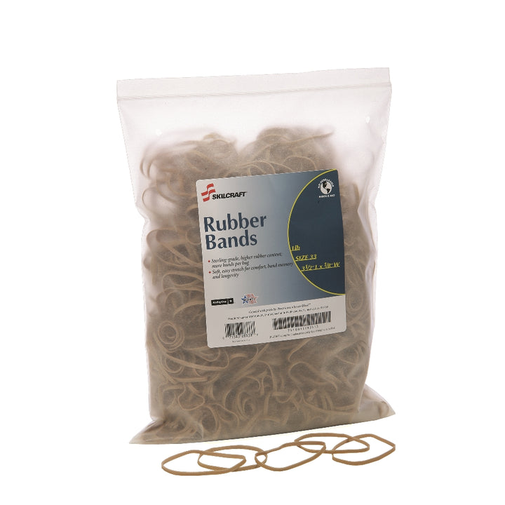 Image of Rubber Bands, Size 33 - 3 1/2" x 1/8"
