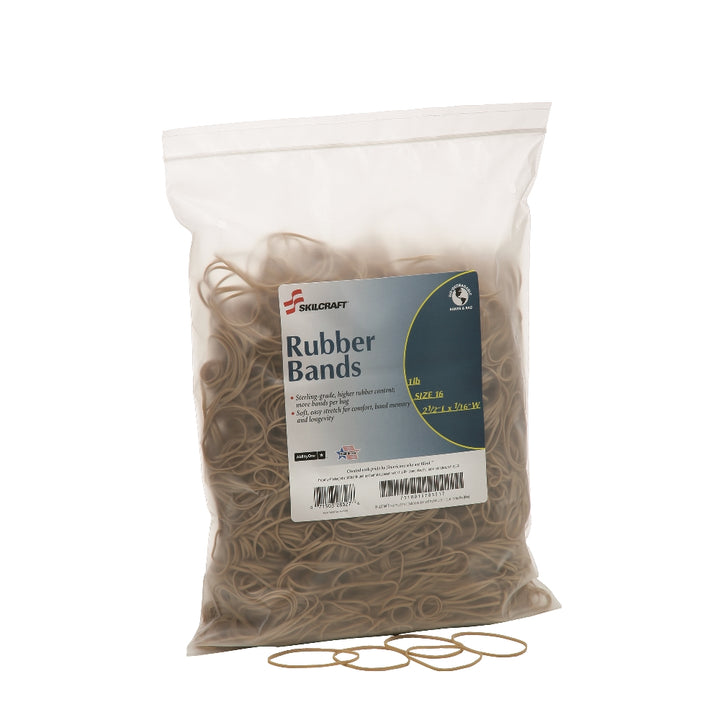 Image of Rubber Bands, Size 16 - 2-1/2" x 1/16"