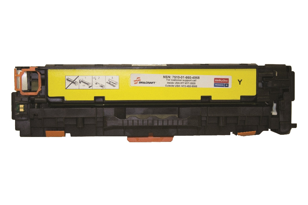Image of Remanufactured Toner Cartridge for HP CE412A (HP 305A), Page Yield 2.6k, Yellow