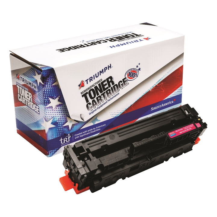 Image of Remanufactured Toner Cartridge for HP CF413A (HP 410A), Page Yield 2.3k, Magenta
