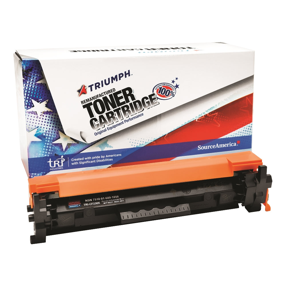 Image of Remanufactured High Yield Toner Cartridge for HP CF230X (HP 30X), Page Yield 3.5k, Black