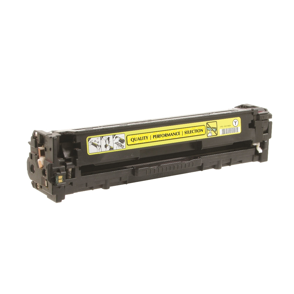 Image of Remanufactured Toner Cartridge for HP CF212A (HP 131A), Page Yield 1.8k, Yellow