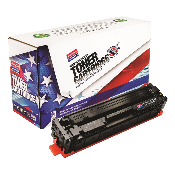 Image of Remanufactured High Yield Toner Cartridge for HP CF400X (HP 201X), Page Yield 2.8k, Black