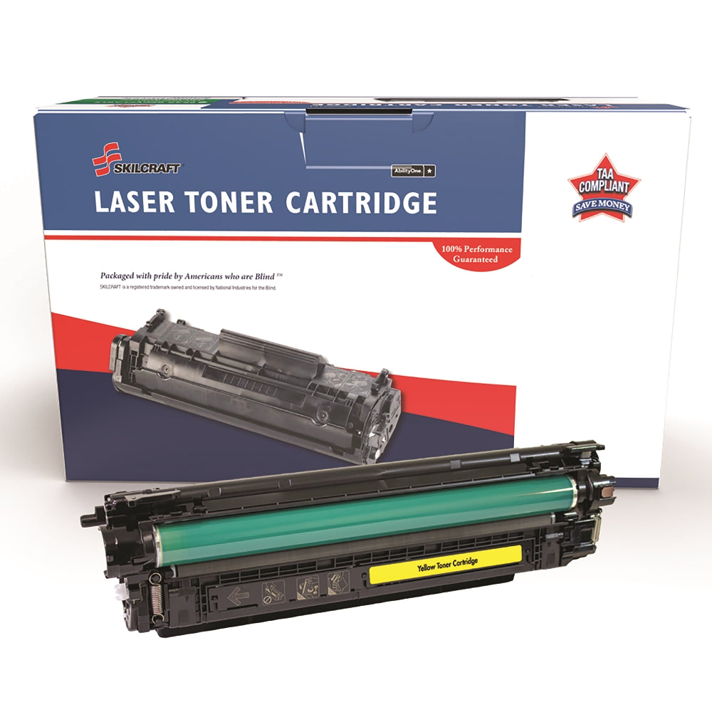 Image of Remanufactured Toner Cartridge for HP CF452A (HP 655A), Page Yield 10.5k, Yellow
