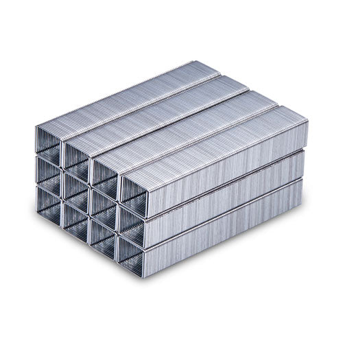 Image of Bostitch® Heavy-Duty Premium Staples, 0.38" Leg, 0.5" Crown, Steel, 5,000/box