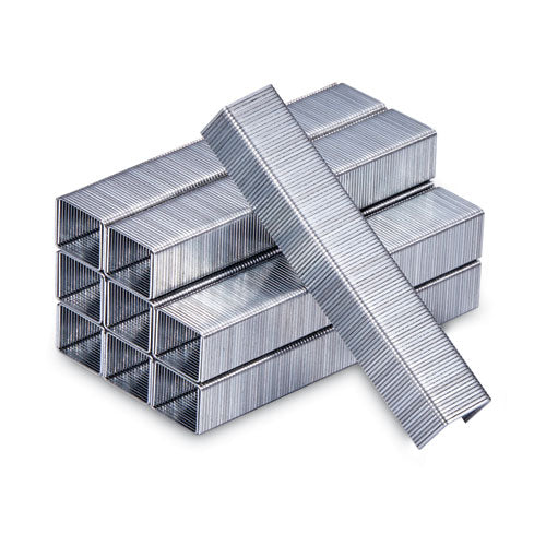 Image of Bostitch® Heavy-Duty Premium Staples, 0.38" Leg, 0.5" Crown, Steel, 5,000/box