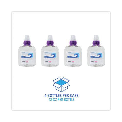 Image of Boardwalk® Green Certified Foam Hand Soap, Unscented, 1,250 mL Refill, 4/Carton