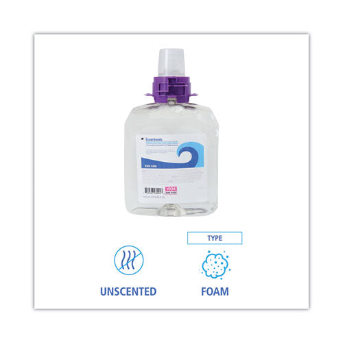 Image of Boardwalk® Green Certified Foam Hand Soap, Unscented, 1,250 mL Refill, 4/Carton