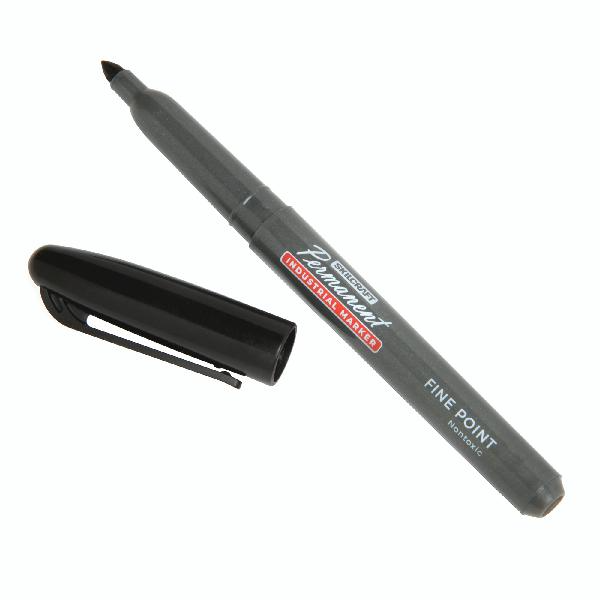 Image of Industrial Grade Permanent Marker, Fine Point, Black