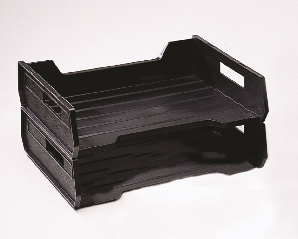 Image of Plastic Desk Tray, Black