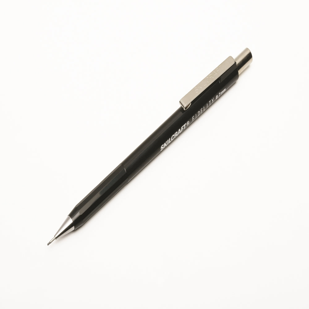 Image of Fidelity Push-Action Mechanical Pencil, Medium Point, Black