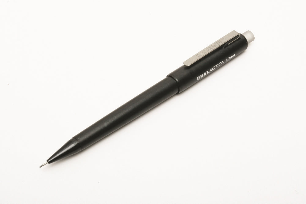 Image of Dual-Action Mechanical Pencil, Medium Point, Black