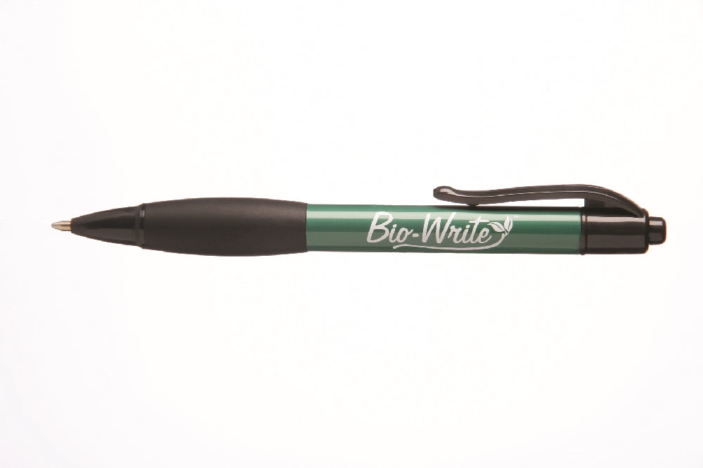 Image of Skilcraft Bio-Write Retractable Pen with Rubber Grip
