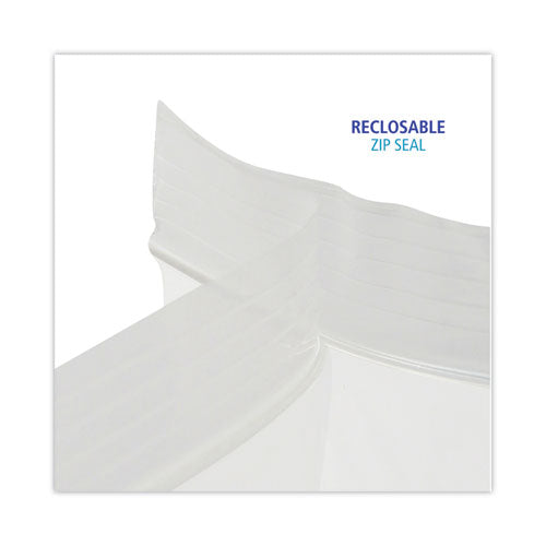 Image of Boardwalk® Reclosable Food Storage Bags, Gallon, 10.5" x 11", Clear, 250/Box