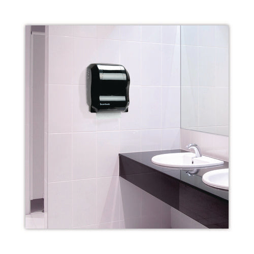 Image of Boardwalk® Hardwound Paper Towels, 1-Ply, 8" x 800 ft, White, 6 Rolls/Carton