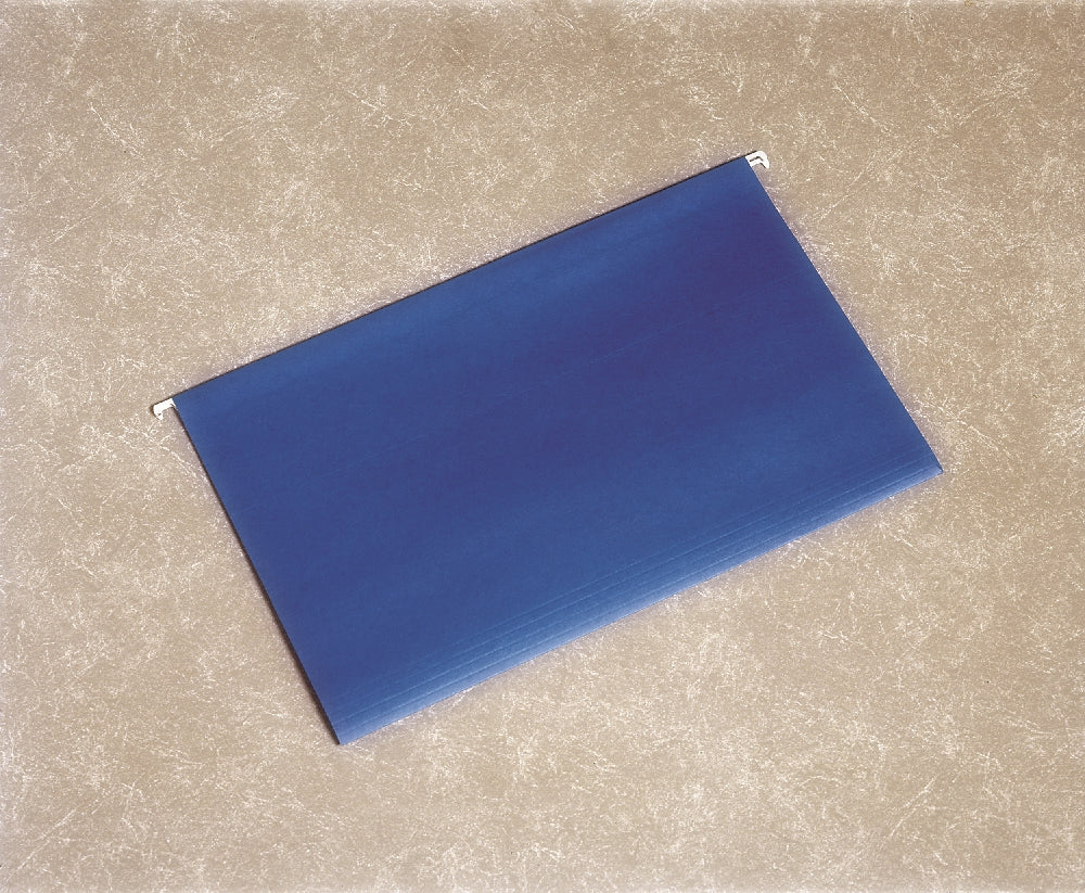 Image of Hanging File Folder, 1/5 Cut, Legal, Blue