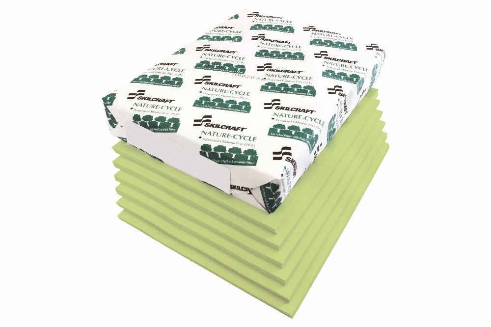 Image of Neon Colored Copy Paper, Processed Chlorine Free, Neon Green