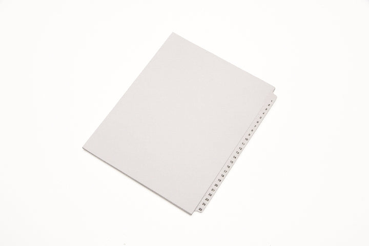 Image of Legal Divider Numerical Tabs 1-25, Un-Punched