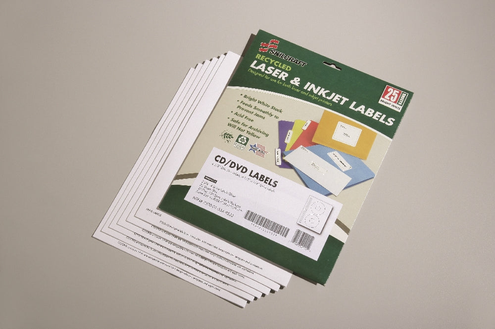 Image of Skilcraft CD/DVD Label