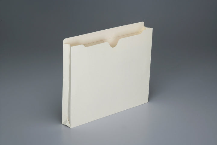 Image of Manila File Jackets, 1-1/2" Expansion, Letter