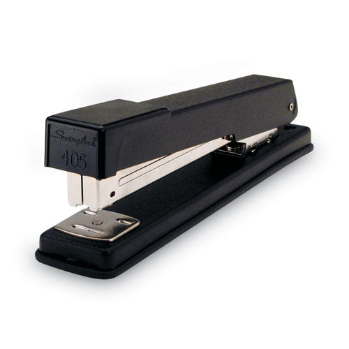 Image of Swingline® Light-Duty Full Strip Standard Stapler, 20-Sheet Capacity, Black