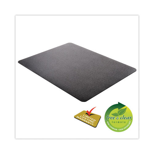Image of deflecto® Supermat Frequent Use Chair Mat For Medium Pile Carpet, 45 X 53, Rectangular, Black