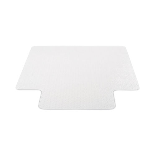 Image of deflecto® Supermat Frequent Use Chair Mat For Medium Pile Carpet, 46 X 60, Wide Lipped, Clear