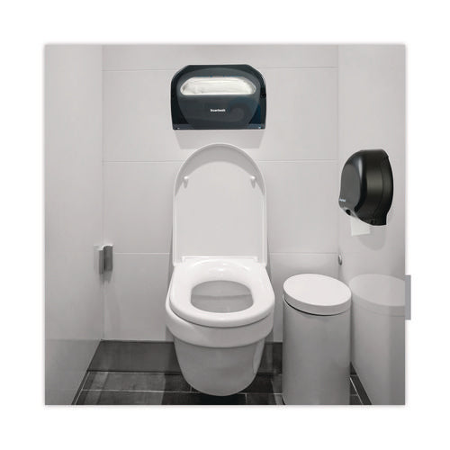 Image of Boardwalk® JRT Jr. Bath Tissue, Jumbo, Septic Safe, 1-Ply, White, 3.3" x 2,000 ft, 12/Carton