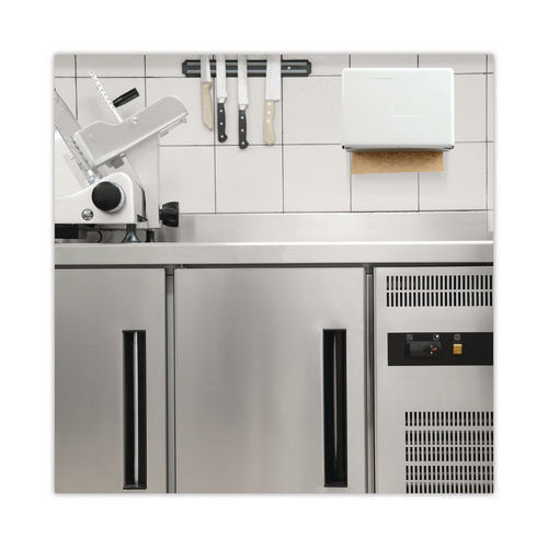 Image of Boardwalk® Singlefold Paper Towels, 1-Ply, 9 x 9.45, Natural, 250/Pack, 16 Packs/Carton