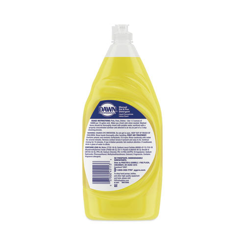 Image of Dawn® Professional Manual Pot/pan Dish Detergent, Lemon, 38 Oz Bottle