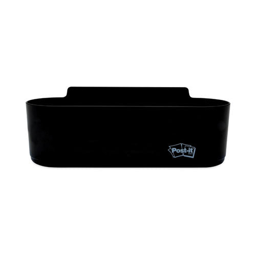 Image of Post-it® Dry Erase Accessory Tray, 8.5" x 3" x 5.25", Black