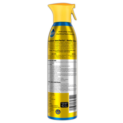 Image of Pledge® Multi Surface Antibacterial Everyday Cleaner, 9.7 Oz Aerosol Spray