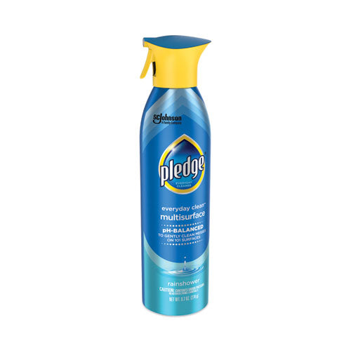 Image of Pledge® Multi-Surface Everyday, Rainshower, 9.7 Oz Aerosol Spray
