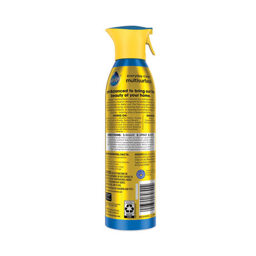 Image of Pledge® Multi-Surface Everyday, Rainshower, 9.7 Oz Aerosol Spray