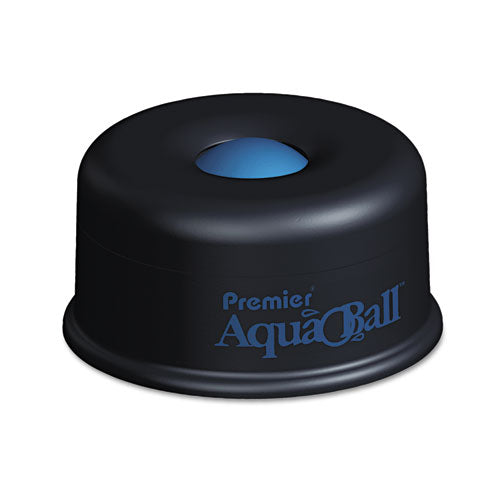 Image of Premier® AquaBall Floating Ball Envelope Moistener, 1.25" x 1.25" x 5.38", Black/Blue