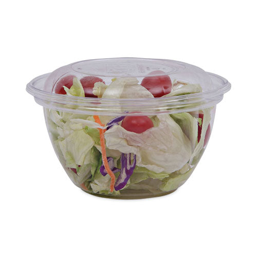 Image of Eco-Products® Renewable and Compostable Containers, 18 oz, 5.5" Diameter x 2.3" h, Clear, Plastic, 150/Carton