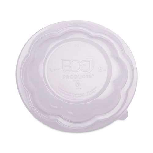 Image of Eco-Products® Renewable and Compostable Containers, 18 oz, 5.5" Diameter x 2.3" h, Clear, Plastic, 150/Carton