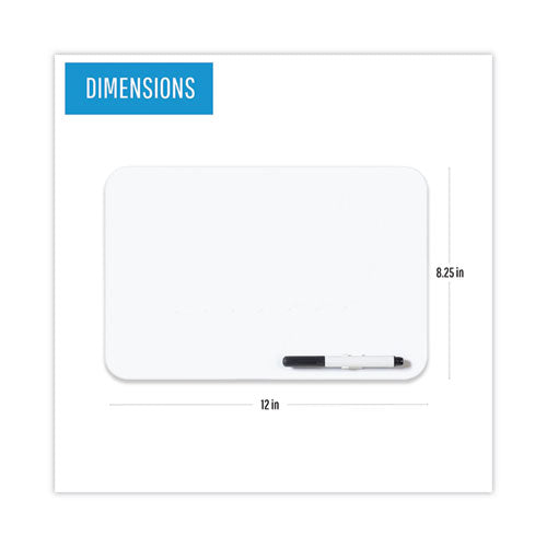 Image of MasterVision® Dry Erase Lap Board, 11.88" x 8.25", White Surface